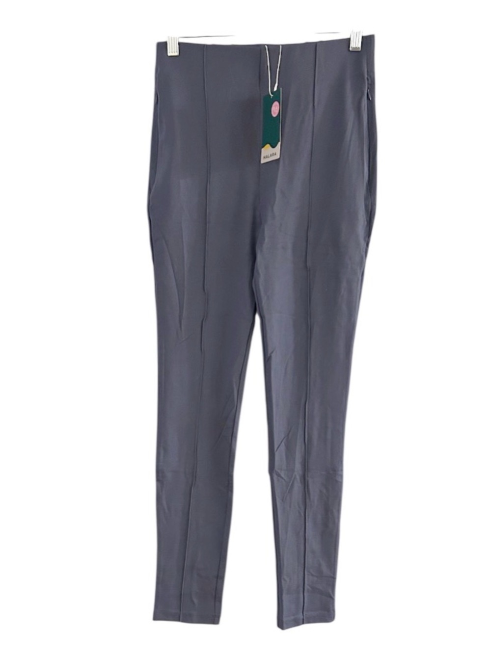 Halara Tapered Front Seam Pants Size Small NEW With tags Blue / Gray